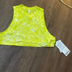 NWT Lululemon All Yours Crop Tank size 4